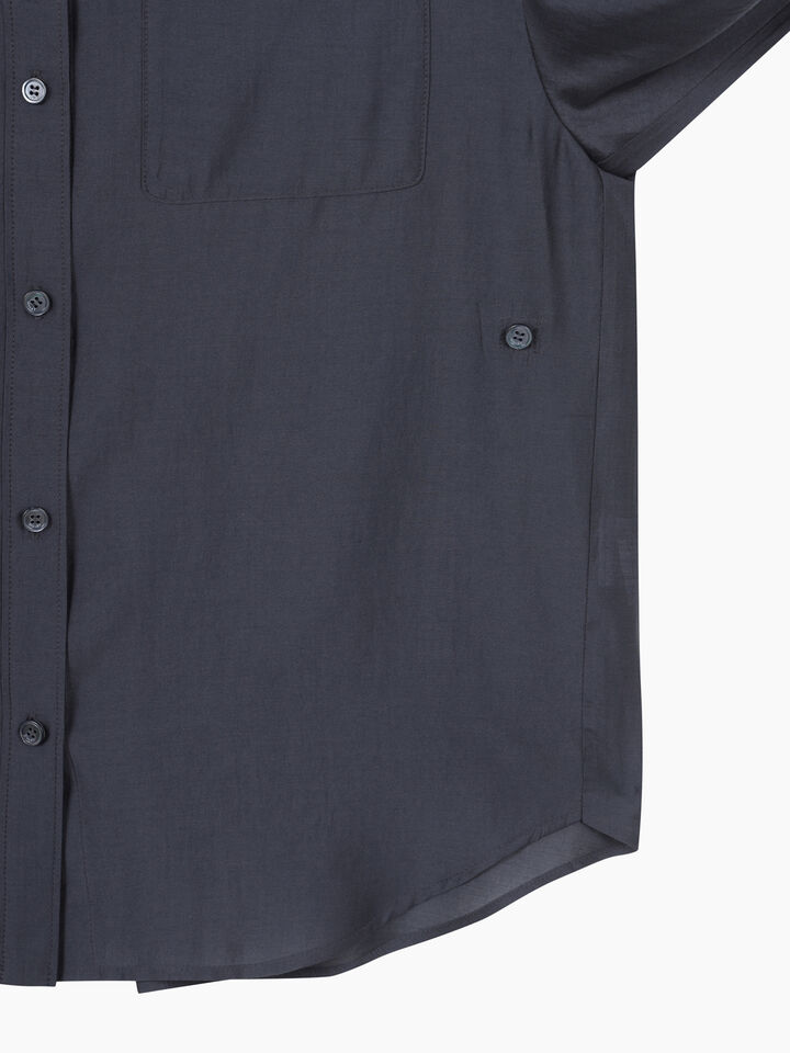 Camicia grigio scuro con tasche - sisley k camicie - Grigio Scuro | Sisley K image number 5